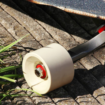 Ivory Pigmented Skateboard Wheel